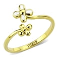 thumbnail image 1 of Bague en Acier Inoxydable avec Pierre pour Femmes, Style Pierre Sans Pierre, Taille 10, 1 of 5