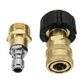 thumbnail image 5 of SENRISE Pressure Washer Quick Adapter Water Guns Hoses Pumps Connection Stainless/Brass 19 Choices, 5 of 7