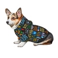 thumbnail image 7 of Honeii Happy Father Day Print Small Dog Hoodies Pet Hooded Sweatshirts Fall Winter Puppy Cat Sweaters Warm Clothes for Small Dogs Outfits Costume-Large, 7 of 7