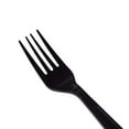 thumbnail image 2 of Karat PS Plastic Heavy Weight Forks - Black - Wrapped - 1,000 ct, 2 of 6