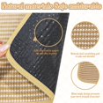 thumbnail image 4 of Almohadilla rascador de conejo, sisal para conejito, conejillo de indias, gato Alfombrillas de descanso para jaulas, tapete de zacate forrajera accesorios esenciales para interiores (4, 4 of 7
