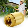 thumbnail image 4 of Ana Check Valve Made Of High Quality Check Valve Brass 1/2 3/4 1inch Intensification Anti Backflow Valve Water Control Float Valve Home Decor, 4 of 10