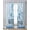 Blue, variant on Navy Blue Seahorse Sheer Curtains 84 Inch Length 2 Panels Set for Living Room/Bedroom, Summer Coastal Bubbles Ocean Waves Kitchen Curtains Grommet Semi-Sheer Curtains Window Treatments 42"x84"x2