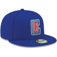 thumbnail image 3 of Men's New Era Royal LA Clippers Official Team Color 59FIFTY Fitted Hat, 3 of 5