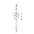 thumbnail image 2 of Sktrjpolfis Patriotic Ribbon Bow, 39.37 Inch Cloth Decorative Ribbon with Red Blue Stars for 4th of July Cabinets Fireplaces Decor, 1 Pack, 2 of 6