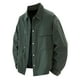 thumbnail image 2 of Blusa y camisa de manga larga con cuello vuelto para hombre, moda masculina, fina, color liso, manga larga, cuello, botón, bolsillo, abrigo grande, poliéster, parte superior, 2 of 6