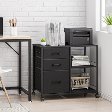 Vertical File Cabinet, Filing Cabinet With 2 File Drawers, Farmhouse Small File
