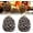 Style-D*2, variant on Flameless Pinecone Candles Battery Operated, 2026 New LED Wax Pine Cone Candles, Multi-Functional Flameless Flickering Candless for Fall, for Christmas Home Party Decoration(Style-B,2PCS)