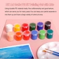 thumbnail image 4 of VONKY 24 Pack DIY Painting Set Conjoined Palette Holder Refillable Pigment Empty Box Beginners Painters Students Using, 4 of 6