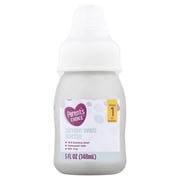 Parent's Choice Stainless Steel 5oz Standard Neck Baby Bottle, Stage One: Zero to 6 Months