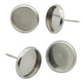 thumbnail image 2 of KONTONTY Round Earring Post 40Pcs Stainless Steel for Jewelry Making and Accessories, 2 of 8