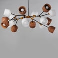 thumbnail image 3 of 28279DBZAB Maxim Lighting Akimbo - 112W 16 LED Pendant-21.25 Inches Tall and 60.75 Inches Wide, 3 of 5