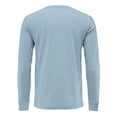 thumbnail image 5 of JGNGSHN Big and Tall Shirts for Men Solid Color V-Neck T Shirt Slim Stretch Basic Tees, 5 of 7