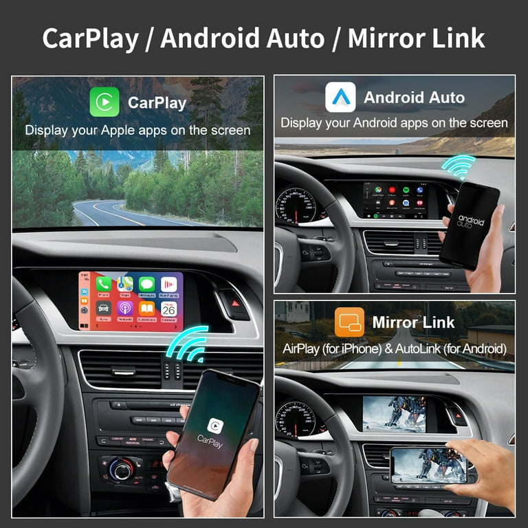 Carplay Audi A4 B8 Ninetom Radio De Coche De 8,9 Pulgadas, CarPlay
