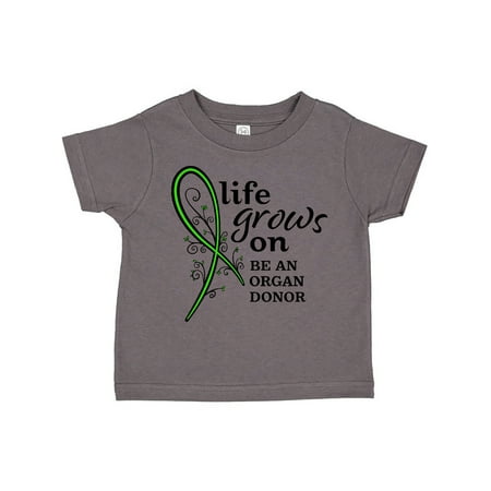 

Inktastic Life Grows On- be an Organ Donor Gift Toddler Boy or Toddler Girl T-Shirt