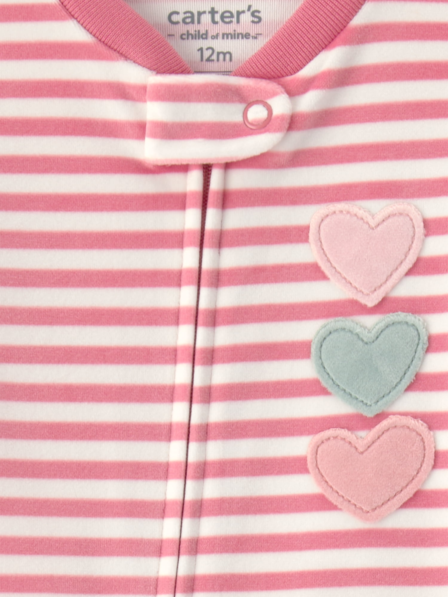 Carter's Child of Mine Baby and Toddler Cozy Pajama, 2-Pack, One-Piece, Sizes 12M-5T