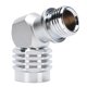 thumbnail image 2 of Adaptador Giratorio de Buceo, Adaptador de Buceo Ampliamente Compatible de 110 Grados Artesanía Fina para Accesorios de Buceo, 2 of 7