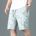 thumbnail image 3 of SGFCWSX Men Cargo Shorts Casual,Relaxed Lightweight Summer Outdoor Shorts with Pockets Green 3XL, 3 of 5