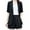 A-Black, variant on Jinhomg Business Sets for Women 2 Piece Summer Office Short Suits Dressy Casual Notched Lapel One Button Blazer Jacket with Dress Shorts Green M