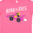 thumbnail image 4 of Inktastic Born to Race- Pink Race Car Boys or Girls Toddler T-Shirt, 4 of 5