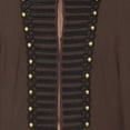 thumbnail image 3 of Sheghy Coat Winter for Women Fashionable Slim-fitting Button-decorated Jacket for Women's Suit Brown XS, 3 of 5