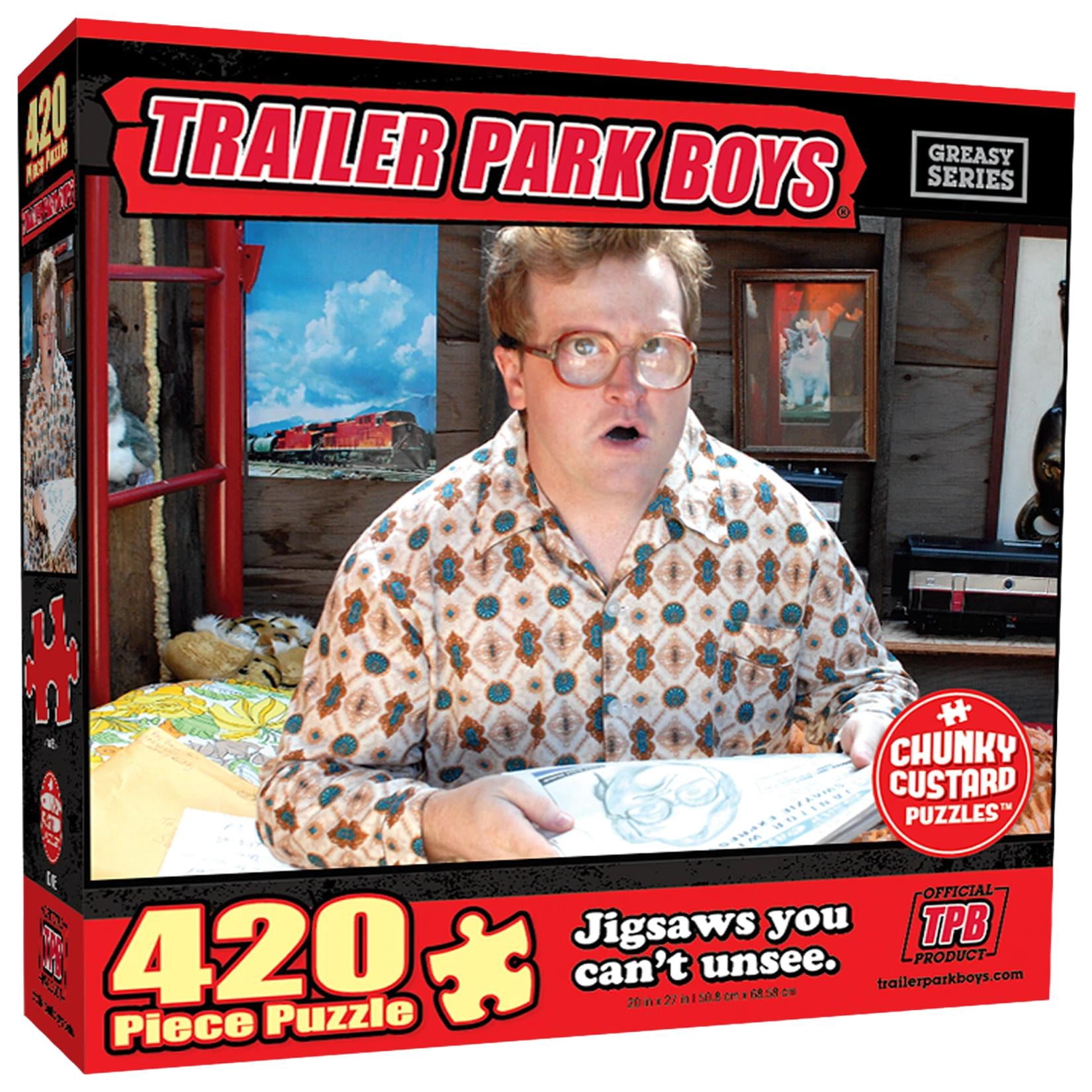 Trailer Park Boys Bubbles Shed Life 420pc Jigsaw Chunky Puzzle TV Series  Character Mighty Mojo - Walmart.com