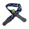 thumbnail image 1 of Guitar Belt Adjustable Guitar Strap Wide & Comfortable Design Durable Musical Instrument Accessory Fashionable Flame Pattern Perfect for Performances &, 1 of 3