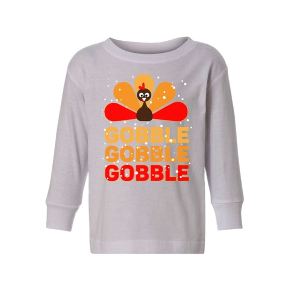 Awkward Styles Thanksgiving Sweater for Kids Toddler Gobble Gobble Long Sleeve Shirt