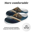 thumbnail image 6 of Lsque Surfing Guinea Pig Pattern Womens Comfort Cotton on Scuff With Memory Foam and Anti-skid Sole Slipper-40/41, 6 of 7