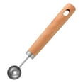 thumbnail image 1 of Cuchillo de acero inoxidable para trinchar melones y frutas, ideal para cortar y sacar sandía, melón y helado., 1 of 3