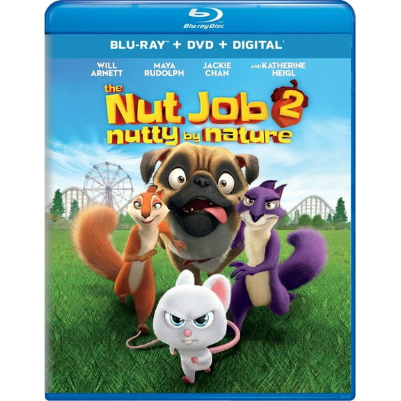The Nut Job 2: Nutty By Nature (DVD   Digital) [Blu-ray]