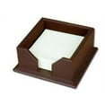 thumbnail image 3 of Chocolate Brown Leather 3 x 3 Sticky Note Holder, 3 of 3