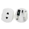 thumbnail image 4 of Shaver Plug Adaptor Shaving Toothbrush Adapter Epilators Bathroom Uk To 2 Pin 3, 4 of 4