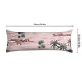 thumbnail image 6 of Tropical Sunset Body Pillow Cover - Breathable 20x54 Long Pillow Protector with Hidden Zipper for Home/Office/Travel, 6 of 7