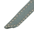 thumbnail image 7 of SAFAVIEH Palmer Ottoman Silver Nail Head Sky Blue, 7 of 7