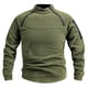 thumbnail image 1 of pstuiky Camisas de manga larga de invierno para hombre, Sudadera con capucha de manga larga, holgada y de terciopelo de invierno para hombre, con cuello alto camisetas de hombre xxxxl, 1 of 8