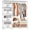 White, variant on Portable Closet, Easy Assembly, Large Capacity Wardrobe Closet, Sturdy and Stable Clothes Rack with Shelves 4 Storage Baskets and 2 Hanging Rods, for Bedroom and Cloakroom White