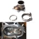 thumbnail image 5 of Adaptador De Brida De 5 Pernos, Adaptador De Brida Turbo Duradero De Amplia Aplicación, Aleación De Aluminio Y Hierro Para Coche ANGGREK V Band Flange Adaptor, 5 of 8