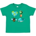 thumbnail image 3 of Inktastic Earth Day Plant a Tree Save the Bees Save the Seas Love Your Mother Boys or Girls Baby T-Shirt, 3 of 5