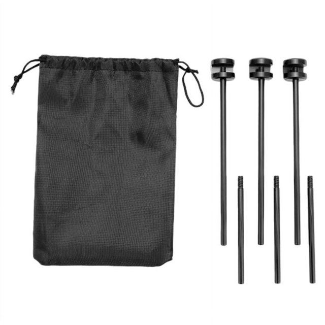 Soporte de Bandeja de Barbacoa NQ Multifuncional Trípode para Ollas Suministros de Camping Portátiles Ajustables