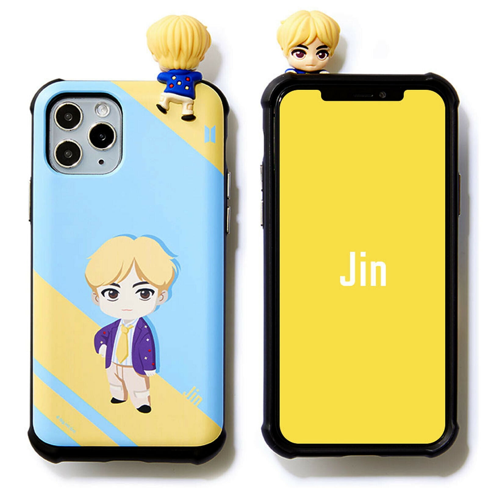 bts figure jelly case