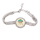 thumbnail image 1 of Casa Estrella de lluvia paraguas de encaje Pulsera de tobillera de cadena de tenis, joyería de diamantes, 1 of 3