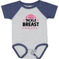thumbnail image 3 of Inktastic Tackle Breast Cancer Boys or Girls Baby Bodysuit, 3 of 5