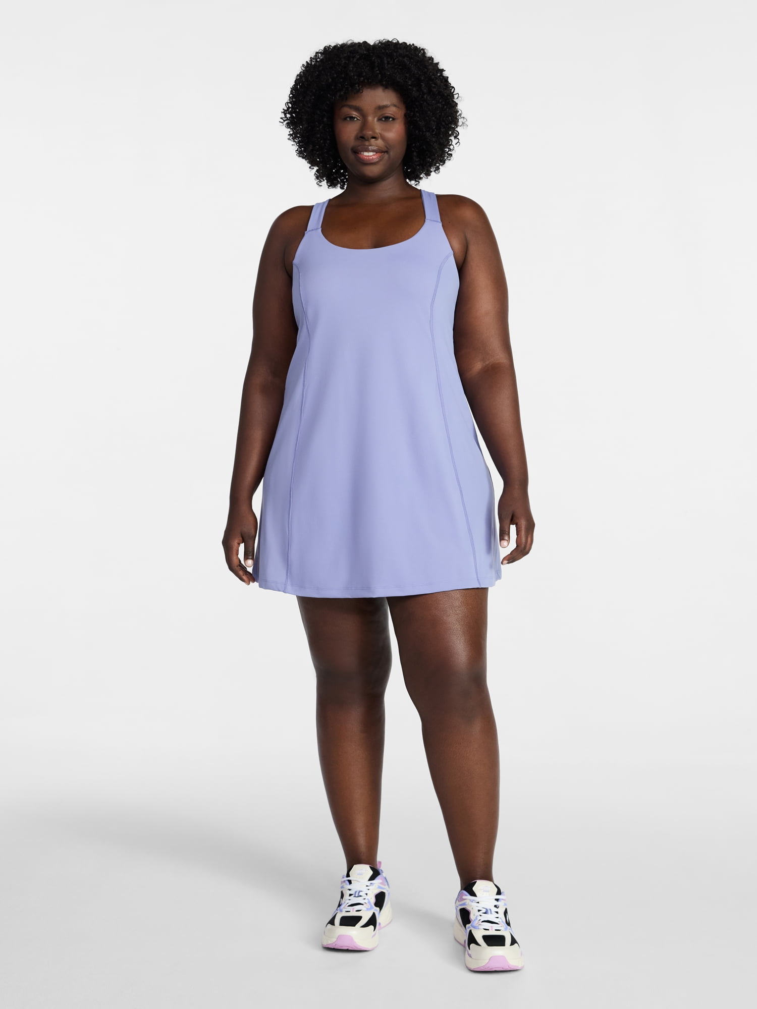 Avia Women's Twist Back Active Dress, Sizes XS-4X