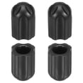thumbnail image 1 of Unique Bargains 0.51'(13mm) Chair Feet Replacement Plastic Non-Slip Camping Chair Leg Tips Cap 4 Pack, 1 of 6