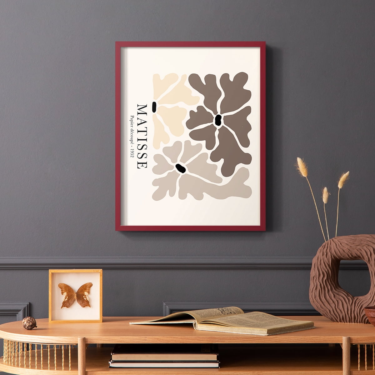 Matisse CCXLIX in Solid Wood 8 x 10 Framed Print