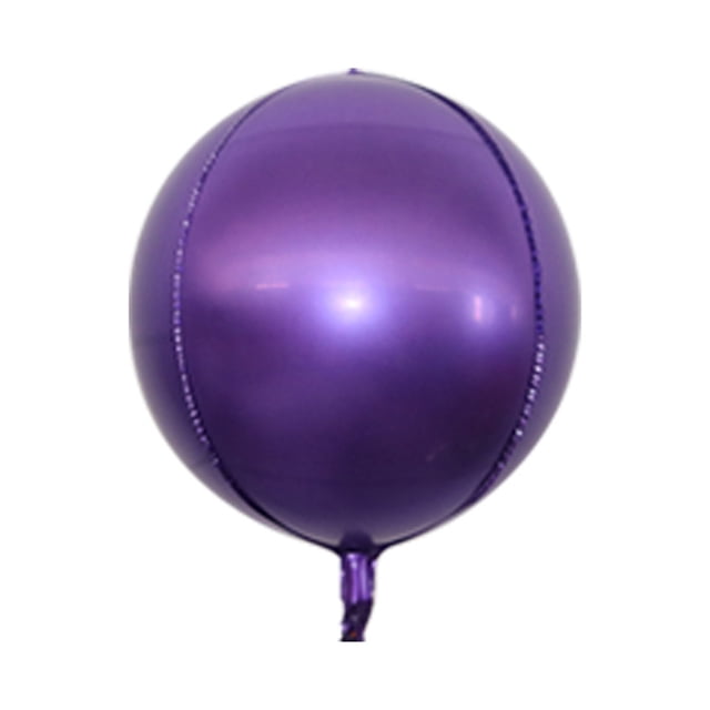 Yuarrent Globos redondos de gran tamaño, superficie lisa, peso ligero, globo para casa, arreglo de ambiente de 22 pulgadas, barra de accesorios para Kits de decoración para fiestas Violeta Yuarrent HA062117-09