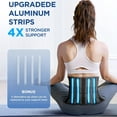 thumbnail image 7 of Back Brace Support Belt-Lumbar Support Back Brace for Back Pain, Sciatica, Scoliosis, Herniated Disc Adjustable Support Straps-Lower Back Brace with Removable Lumbar Pad for Men & Women,3XL, 7 of 7