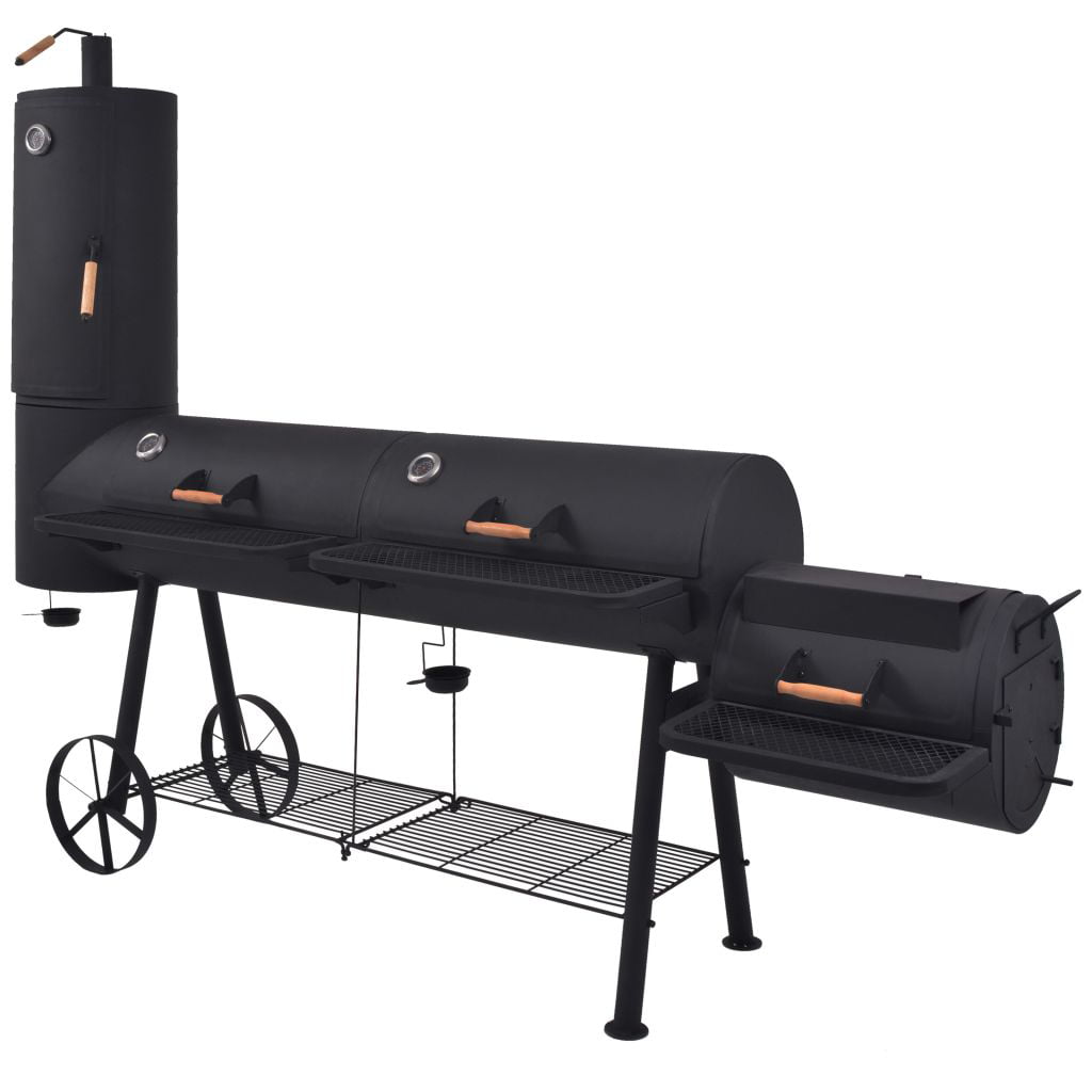 Details about   Smoker Pellet Grill Heavy Duty Smoker Charcoal Grill Cover Black 