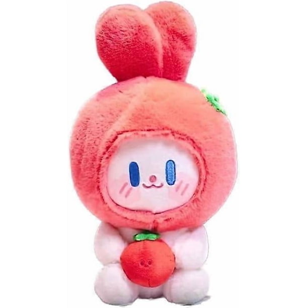 Tomato Plush Toy - Fluffy Stuffed Animal Plush Toy - Cartoon Character Plush Decoration - Vegetable and Fruit Animals for Girls/Boys - 10 inches